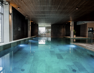 Nowoczesna strefa SPA w hotelu Arche Folwark Łochów