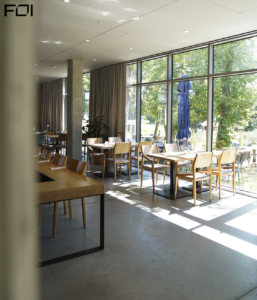 Realizacja restauracji w Arche Folwark Łochów