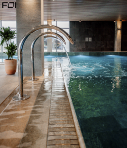 Strefa wellness w Arche Folwark Łochów – realizacja FOI