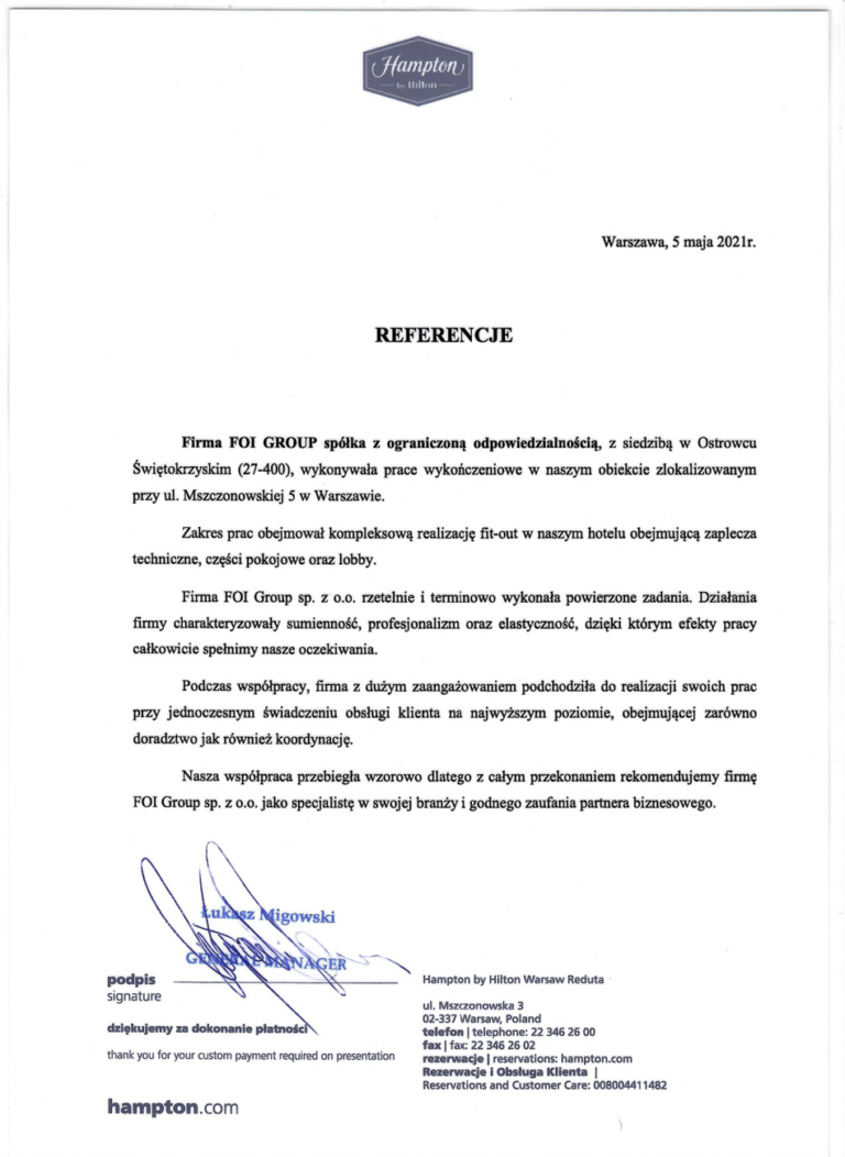 Hampton by Hilton Warsaw Reduta